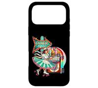 Custodia per iPhone 17 Pro Max Vintage anni '50 Diner Café Drive in