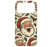 Custodia per iPhone 17 Pro Max Vintage Babbo Natale anni '50 modello anni '60 Natale San Nicola