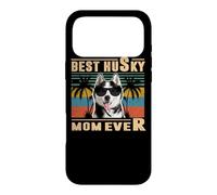 Custodia per iPhone 17 Pro Max Vintage Best Dog Mom Ever Siberian Husky For Mothers Day