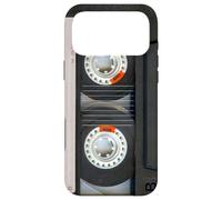 Custodia per iPhone 17 Pro Max Vintage Cassette Tape Classic Retro Old Fashion Black