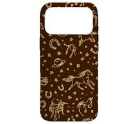 Custodia per iPhone 17 Pro Max Vintage Cavallo Cowboy Cappello Modello Mucca Ragazze Country Stars