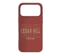 Custodia per iPhone 17 Pro Max Vintage Cedar Hill Texas