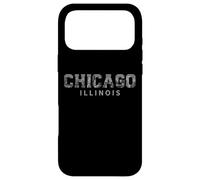 Custodia per iPhone 17 Pro Max Vintage Chicago Illinois Windy City iconico Skyline Souvenir