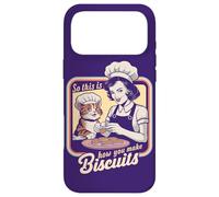 Custodia per iPhone 17 Pro Max Vintage Cottura Cat Lady Così Questo è Come Fare Biscotti Gatto