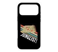 Custodia per iPhone 17 Pro Max Vintage Drum And Bass Party 80s DJ Rave Giradischi Junglist