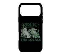 Custodia per iPhone 17 Pro Max Vintage Florida Respect The Locals Nature Manatee Crocodile