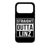 Custodia per iPhone 17 Pro Max Vintage Funny Straight Outta Linz Upper Austria Austrian