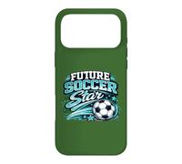 Custodia per iPhone 17 Pro Max Vintage Futuro Calcio Star Retro Gioventù Gioca Giornata Gioco