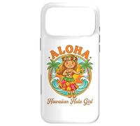 Custodia per iPhone 17 Pro Max Vintage Hawaiian Hula Ballerina Aloha Tropical Island Luau Ragazza