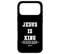 Custodia per iPhone 17 Pro Max Vintage Jesus Is King Jesus John 14:6 Christian