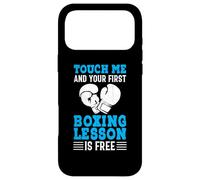 Custodia per iPhone 17 Pro Max Vintage karate lezioni di boxe amanti delle arti marziali miste