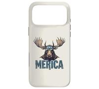 Custodia per iPhone 17 Pro Max Vintage Moose 4 luglio Merica