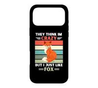 Custodia per iPhone 17 Pro Max Vintage Pensano che io sia pazzo ma mi piace solo Fox Lover