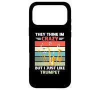 Custodia per iPhone 17 Pro Max Vintage Pensano Im Crazy But I Just Like Tromba Lover