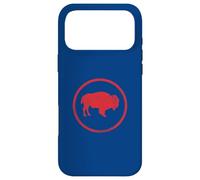 Custodia per iPhone 17 Pro Max Vintage Retro Bison American Buffalo Minimalist