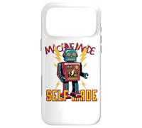 Custodia per iPhone 17 Pro Max Vintage Robot Toy Retro 50s Sci-Fi SciFi Arte Estetica