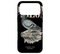Custodia per iPhone 17 Pro Max Vintage Rock Piccione Uccello Arte Natura Osservazione