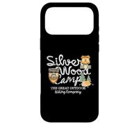Custodia per iPhone 17 Pro Max Vintage Silver Wood Camp The Great Outdoor Escursioni