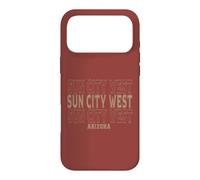 Custodia per iPhone 17 Pro Max Vintage Sun City West Arizona