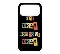 Custodia per iPhone 17 Pro Max Vintage Va bene Non essere OK Inspirational