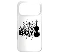 Custodia per iPhone 17 Pro Max Violin Guy Appassionato di violino Ragazzi del violoncello