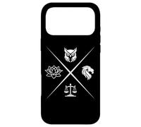 Custodia per iPhone 17 Pro Max Virtù cardinali dello stoicismo