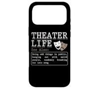Custodia per iPhone 17 Pro Max Vita teatrale facendo cose strane nell"attore di definizione pubblica