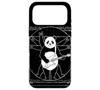Custodia per iPhone 17 Pro Max Vitruvian Rock Panda, Leonardo di Vinci, Arte, Musica, Divertimento