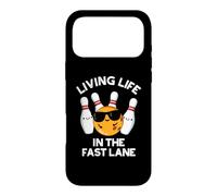 Custodia per iPhone 17 Pro Max Vivere come nella corsia di sorpasso Divertente gioco di parole da bowling