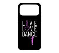 Custodia per iPhone 17 Pro Max Vivi ama balla devi ballare la vita mia passione è la danza.