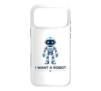 Custodia per iPhone 17 Pro Max Voglio un robot umanoide