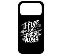 Custodia per iPhone 17 Pro Max Volo per vlog freschi Sarcastico Viaggi Vlogger Umorismo
