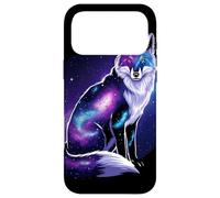 Custodia per iPhone 17 Pro Max Volpe Galattica Stellare Magica Notte