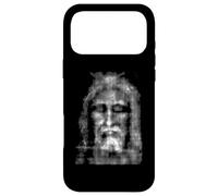 Custodia per iPhone 17 Pro Max Volto Santo di Gesù dalla Sindone di Torino Fede Cristiana