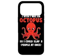 Custodia per iPhone 17 Pro Max Vorrei essere un polpo così ho potuto schiaffeggiare 8 persone in una volta Gag