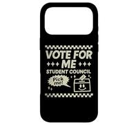 Custodia per iPhone 17 Pro Max Vota per me Candidato alla campagna elettorale del Consiglio studentesco