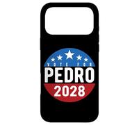Custodia per iPhone 17 Pro Max Vote Pedro for President 2028 USA Funny