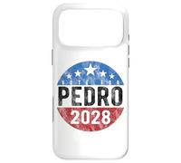 Custodia per iPhone 17 Pro Max Vote Pedro for President 2028 USA Funny Vintage