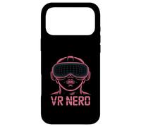 Custodia per iPhone 17 Pro Max VR Nerd Futuristico Tech Design