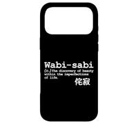Custodia per iPhone 17 Pro Max Wabi-Sabi Giapponese Imparare la Lingua Poeta Parola Frase Scrittura