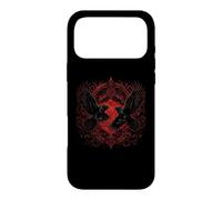 Custodia per iPhone 17 Pro Max Walhalla Corvo Corvi Odins Miti nordici vichinghi