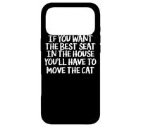 Custodia per iPhone 17 Pro Max Want The Best Seat In The House Move Cat - Divertente amante dei gatti