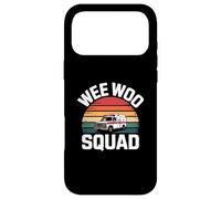 Custodia per iPhone 17 Pro Max Wee Woo Squad Emergenza ambulanza divertente retrò