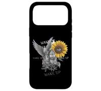 Custodia per iPhone 17 Pro Max Weirdcore Wake Up con occhio di girasole e casa Cottagecore