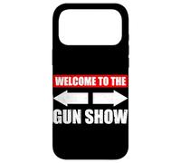 Custodia per iPhone 17 Pro Max Welcome to the gun Show Kraftsport Gym divertente bodybuilding