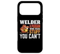 Custodia per iPhone 17 Pro Max Welder A Person Who Fixers Stuff You Can't Welding Welders