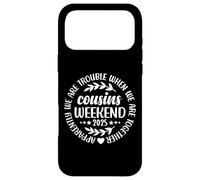 Custodia per iPhone 17 Pro Max We're Trouble When We're Together Funny Cousins Weekend 2025