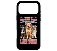 Custodia per iPhone 17 Pro Max What A World If People Had Hearts Like Dogs