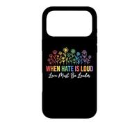 Custodia per iPhone 17 Pro Max When Hate Is Loud Love Must Be Louder