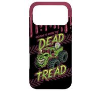 Custodia per iPhone 17 Pro Max Where the Dead Tread Zombie Off-Road Monster Truck